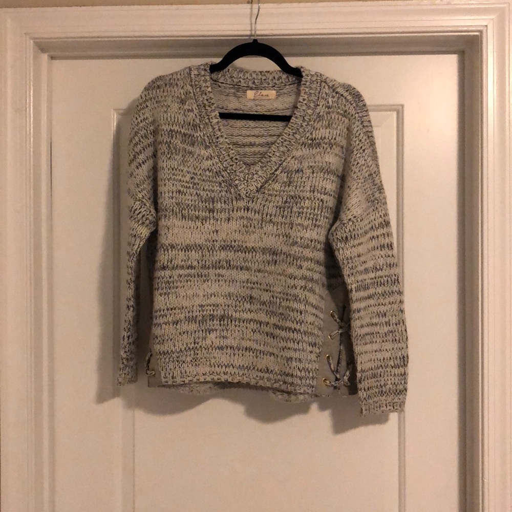 Black and white sweater for sale!